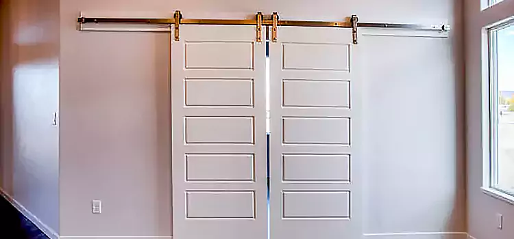 Glass Barn Door with Installation Hardware Kit Yonkers