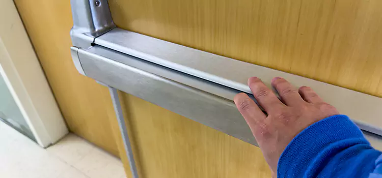 Installing a Push Bar on a Door Yonkers